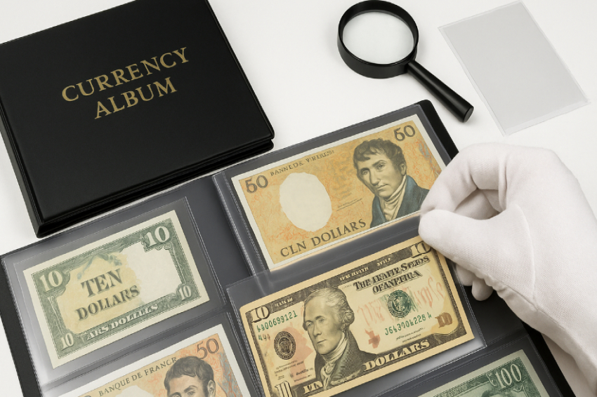 نکات مهم نگهداری از اسکناس کلکسیونی